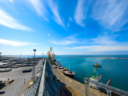 Проект судостроительного завода в порту Курык